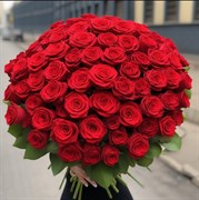 101 Красная роза Эквадор